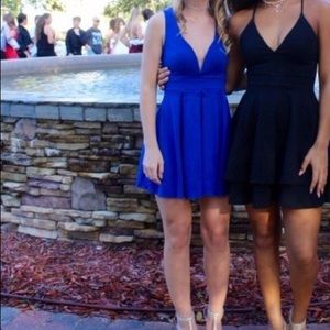 Blue Windsor Homecoming Dress